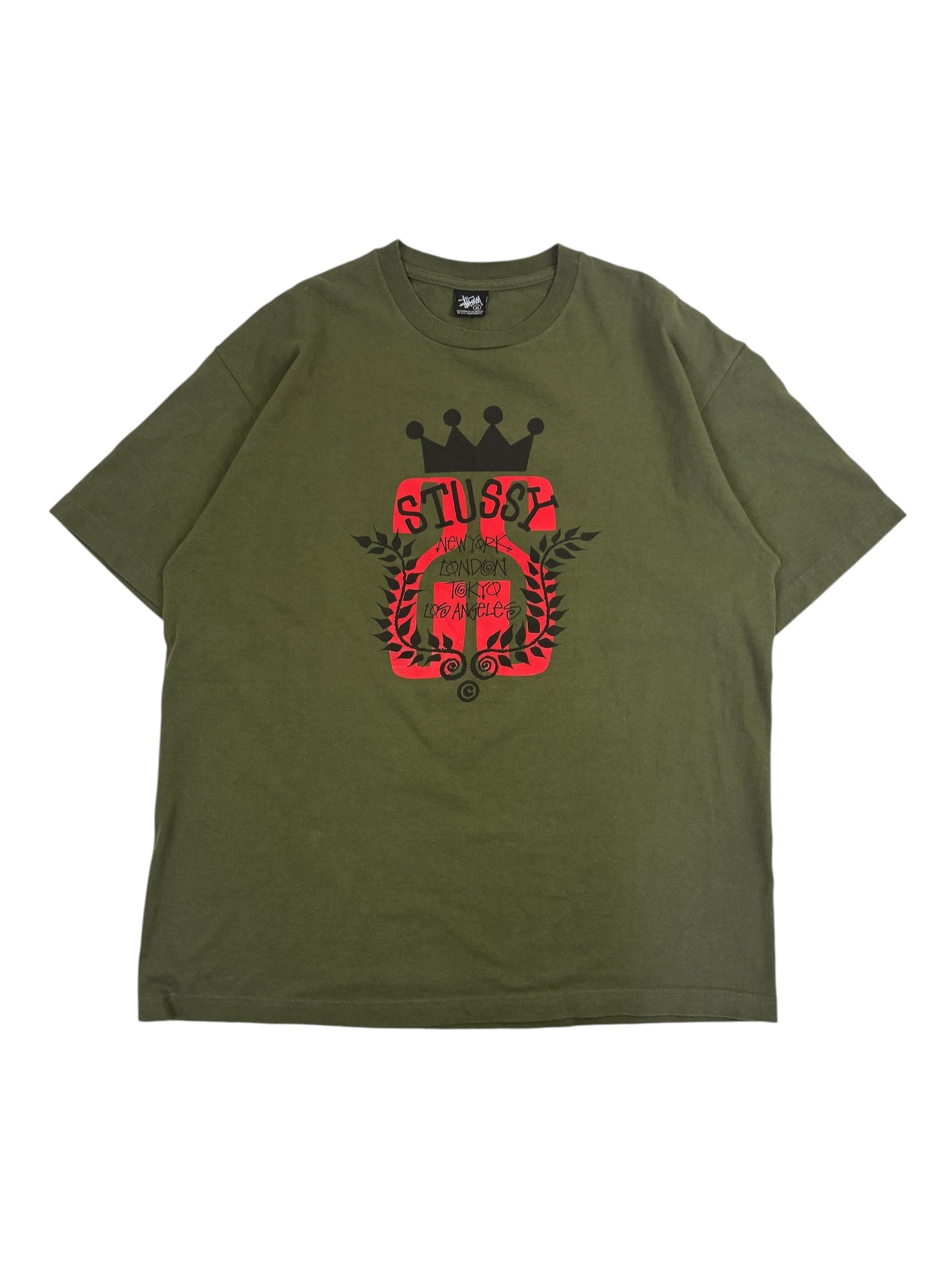 Stussy 2000s SS Print T-Shirt