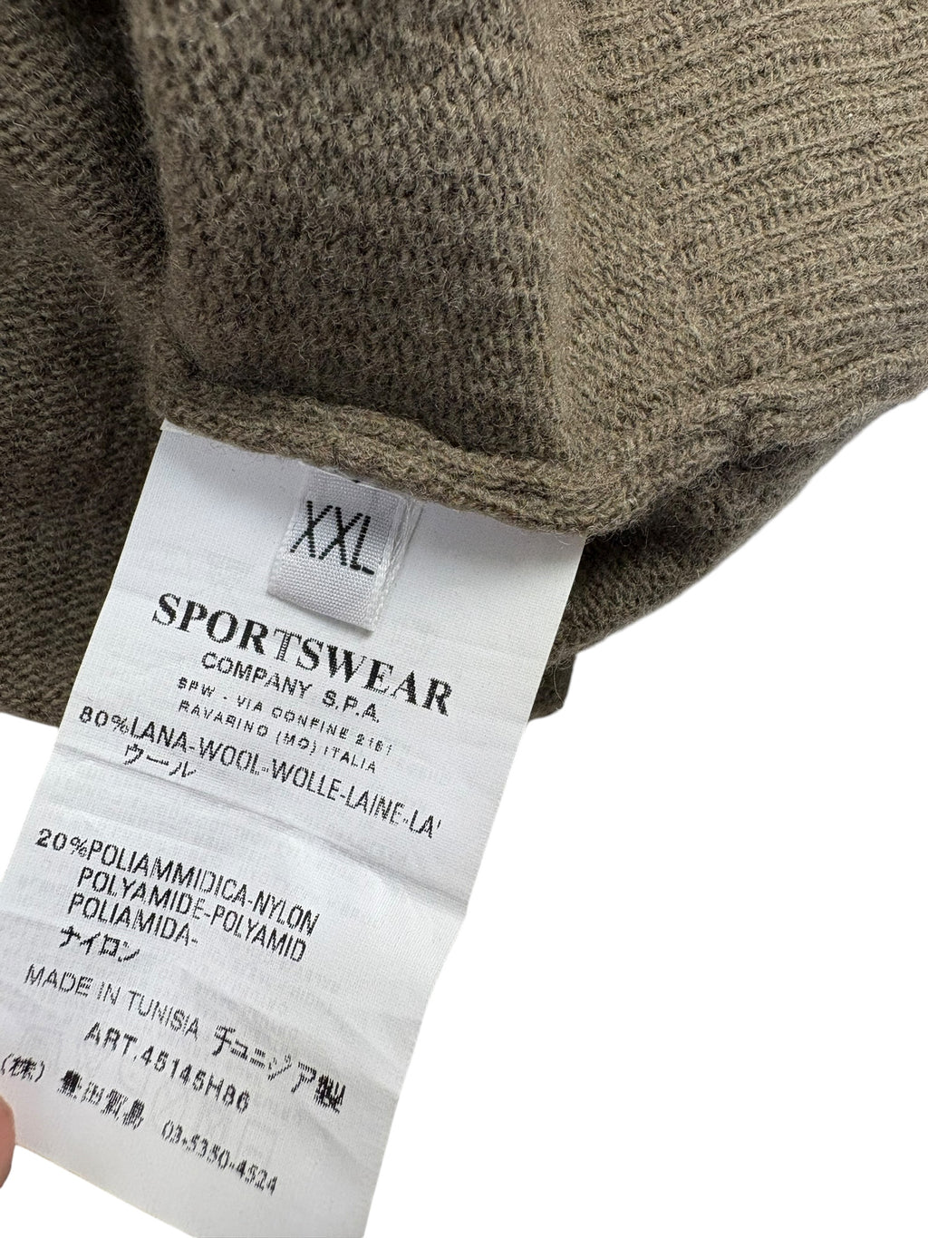 Stone Island Denims AW06 Zip Up Knit