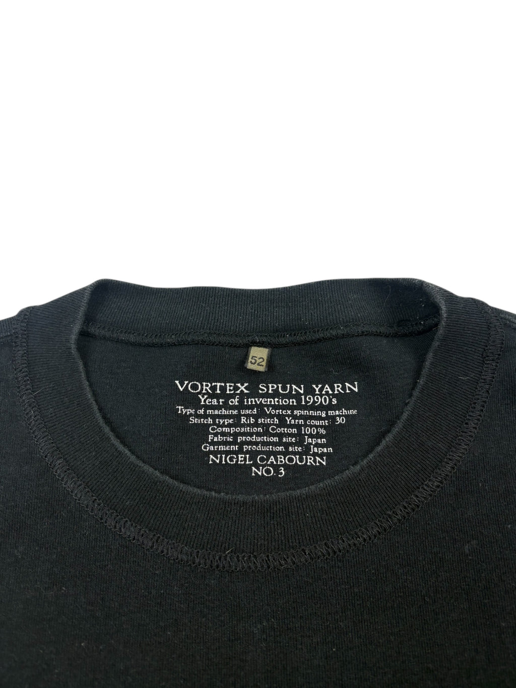 Nigel Cabourn Mainline Vortex Spun Yarn T-Shirt