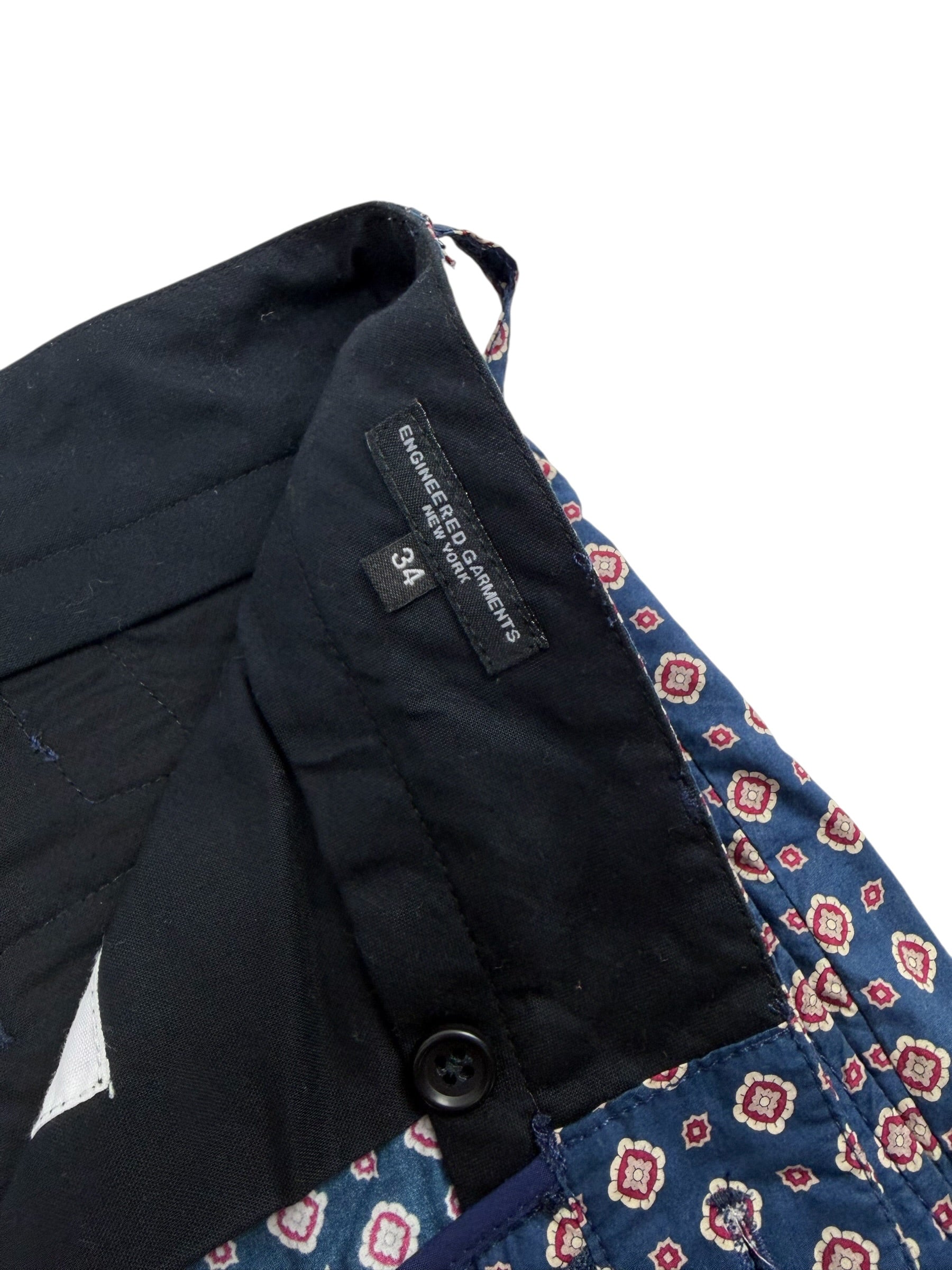 Engineered Garments Paisley Cinch Shorts