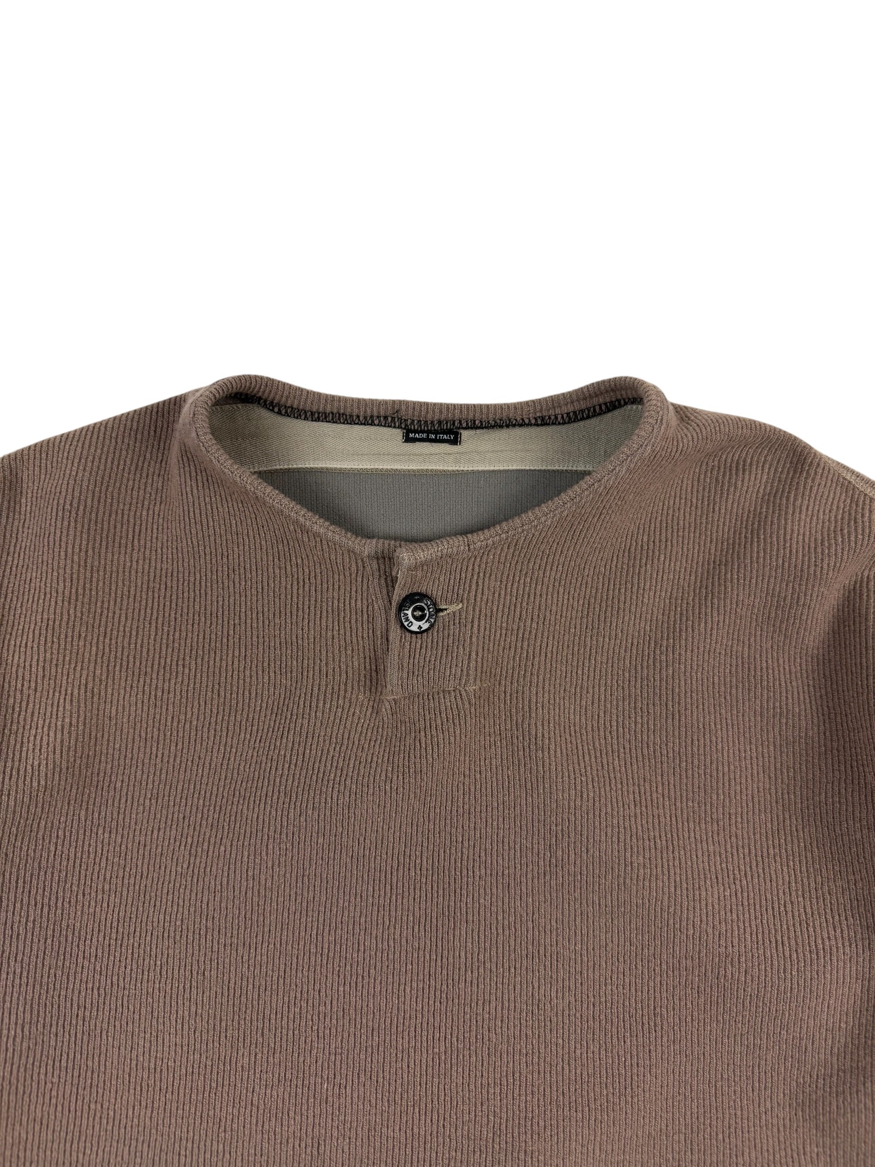 Stone Island AW03 Collarless Compass Sweater
