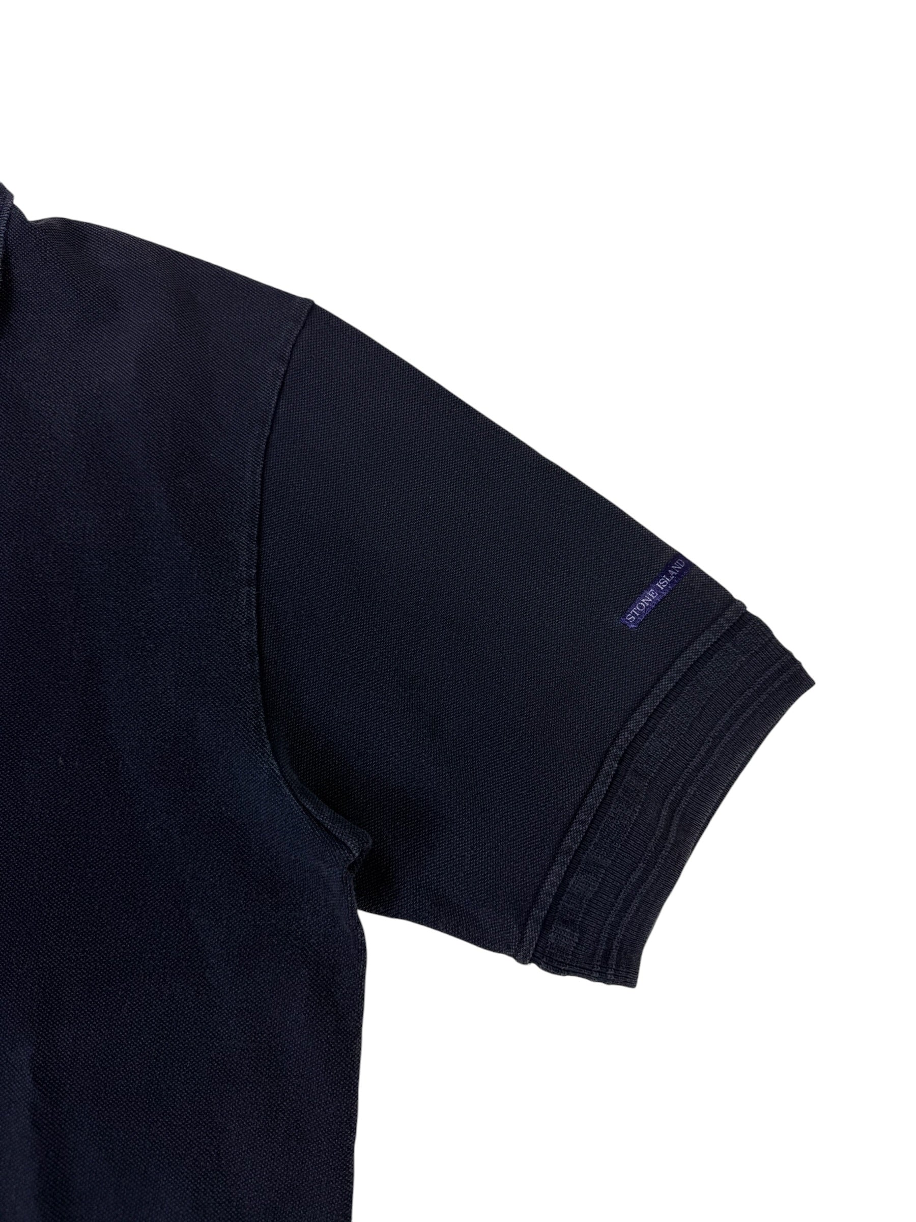 Stone Island SS01 Pique Cotton Polo Shirt