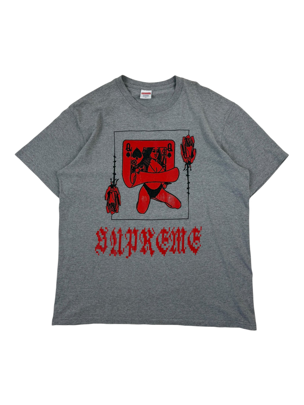 Supreme 'Queen of Cards' Graphic T-Shirt