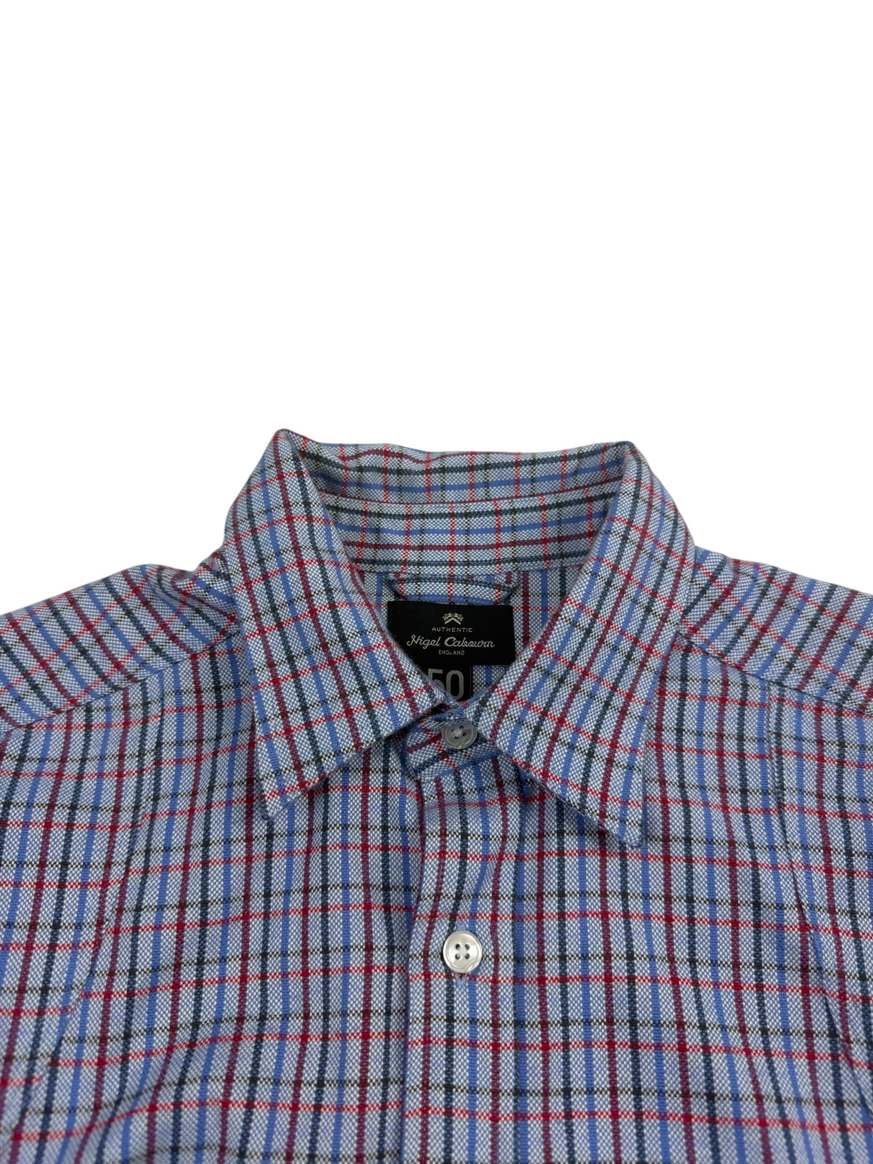 Nigel Cabourn Authentic Check Medical Shirt