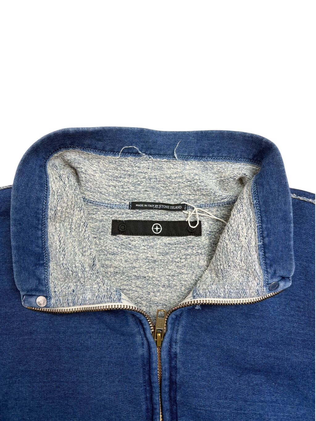 Stone Island Denims 2000s Quarter Zip Sweatshirt