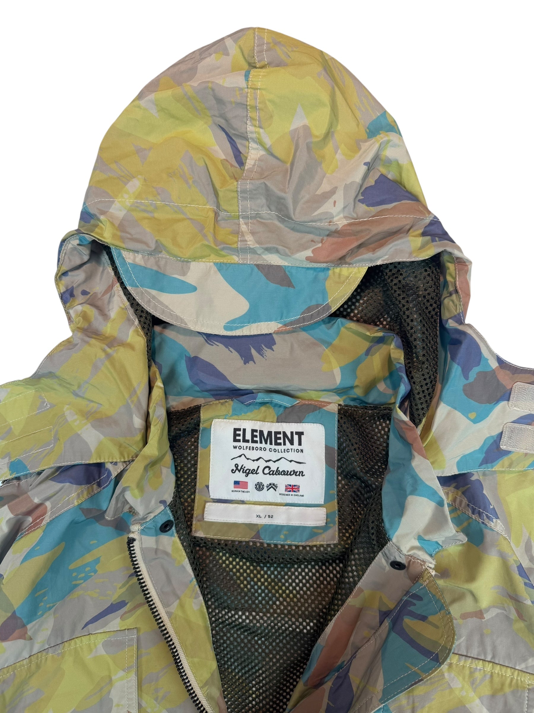 Nigel Cabourn Abstract Camo Alder Hunting Parka