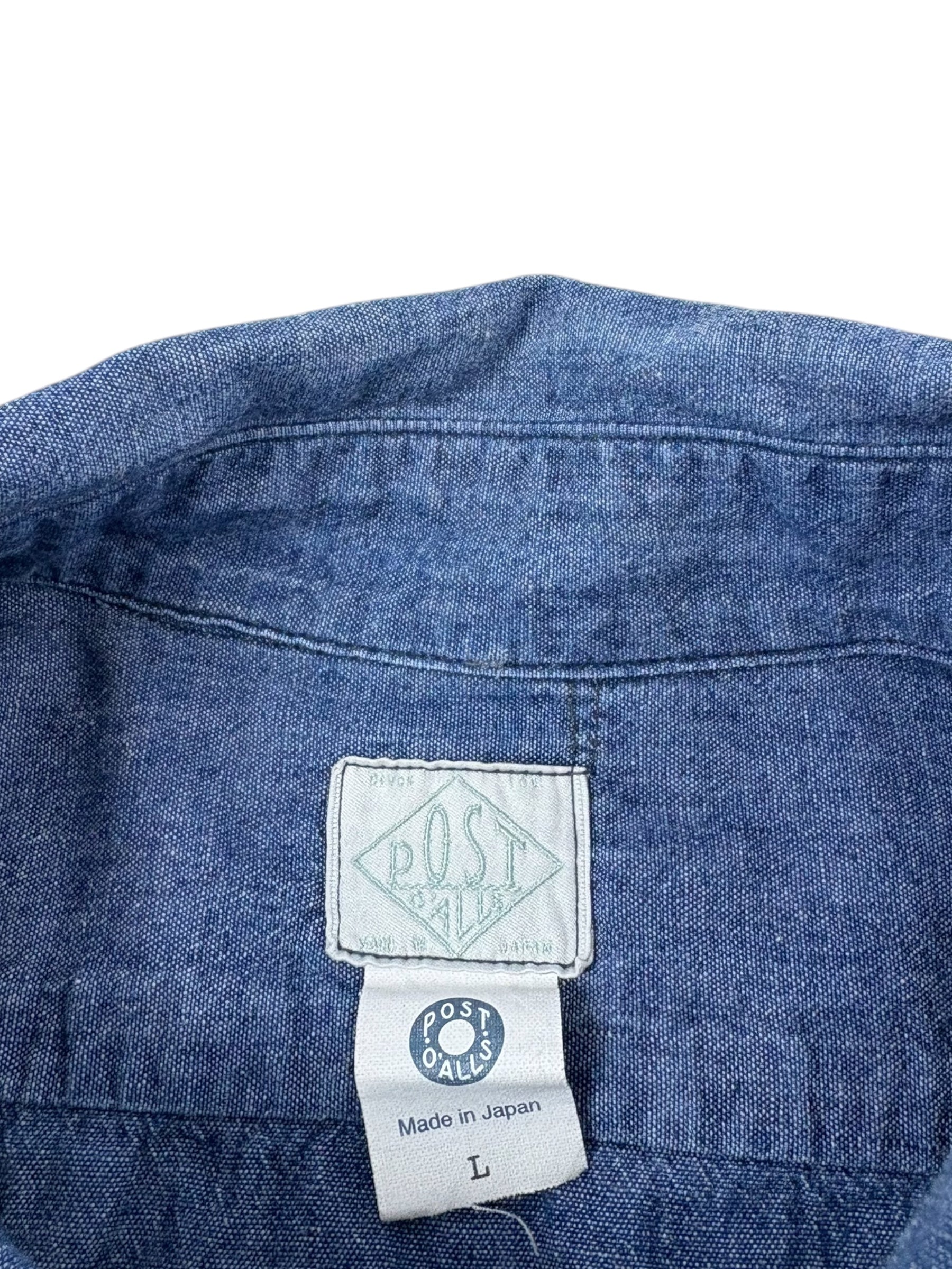 Post O'Alls Chambray Pullover Work Shirt