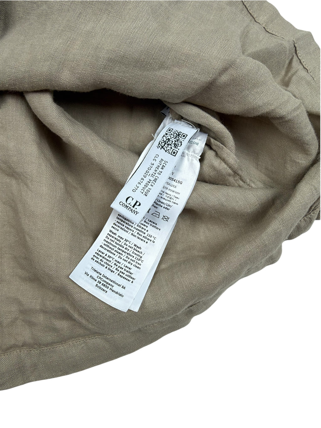 C.P. Company Linen Pocket Shirt