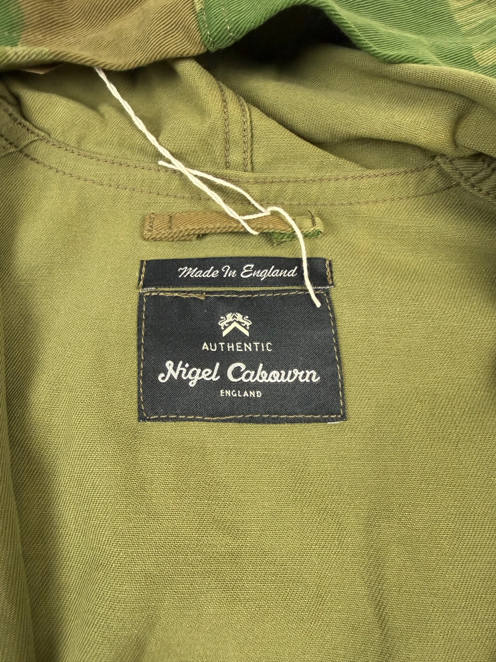 Nigel Cabourn Authentic Camo Zip-Up Parka
