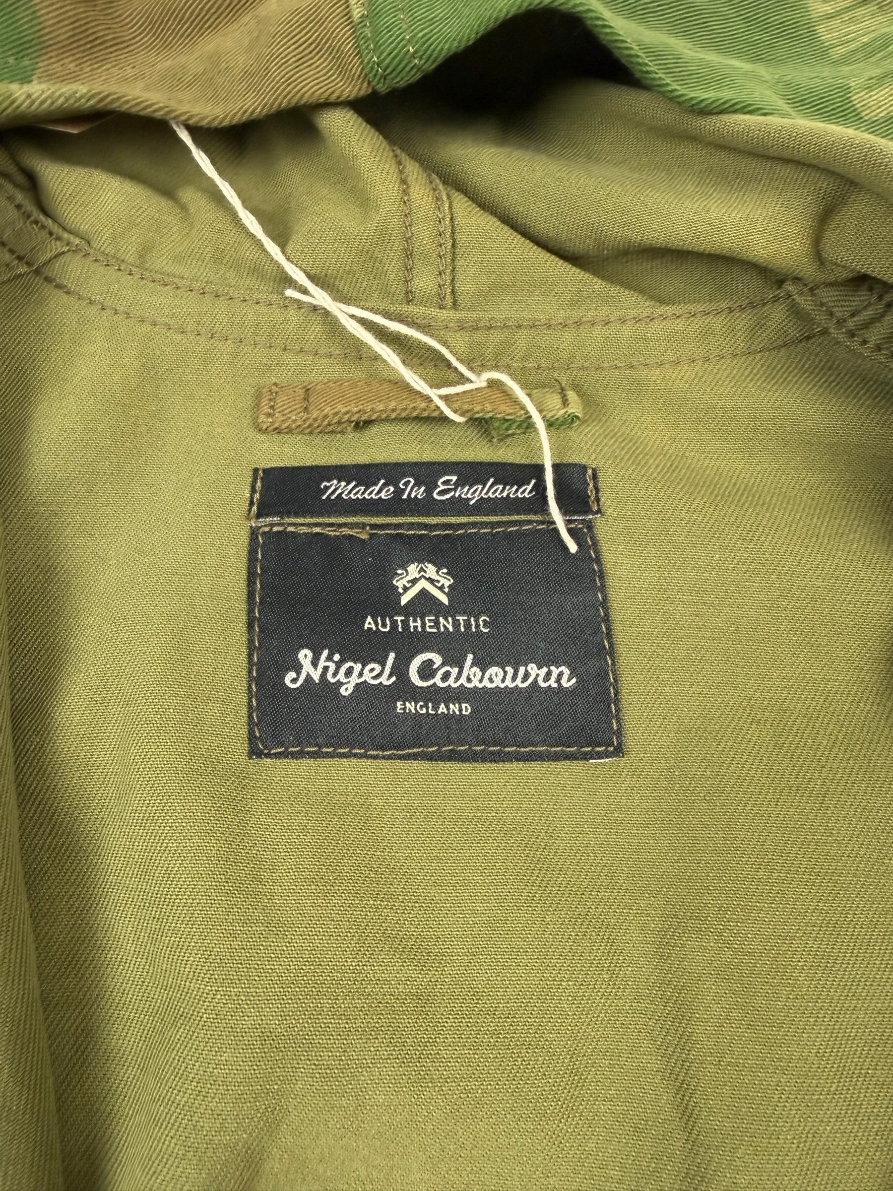 Nigel Cabourn Authentic Camo Zip-Up Parka