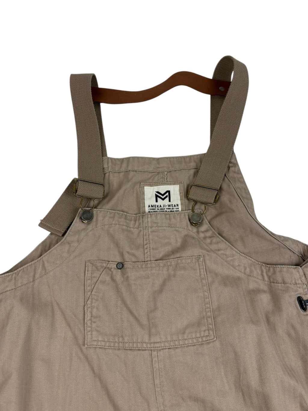Military Herringbone HBT Cargo Dungarees