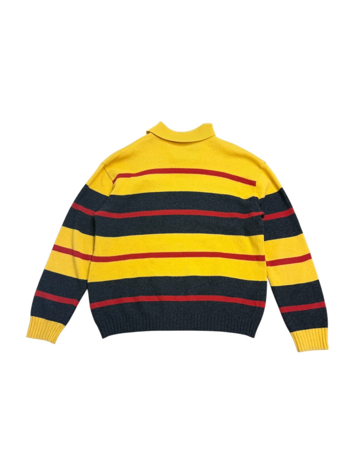 Iceberg 90s Striped Wool Rugby Jumper