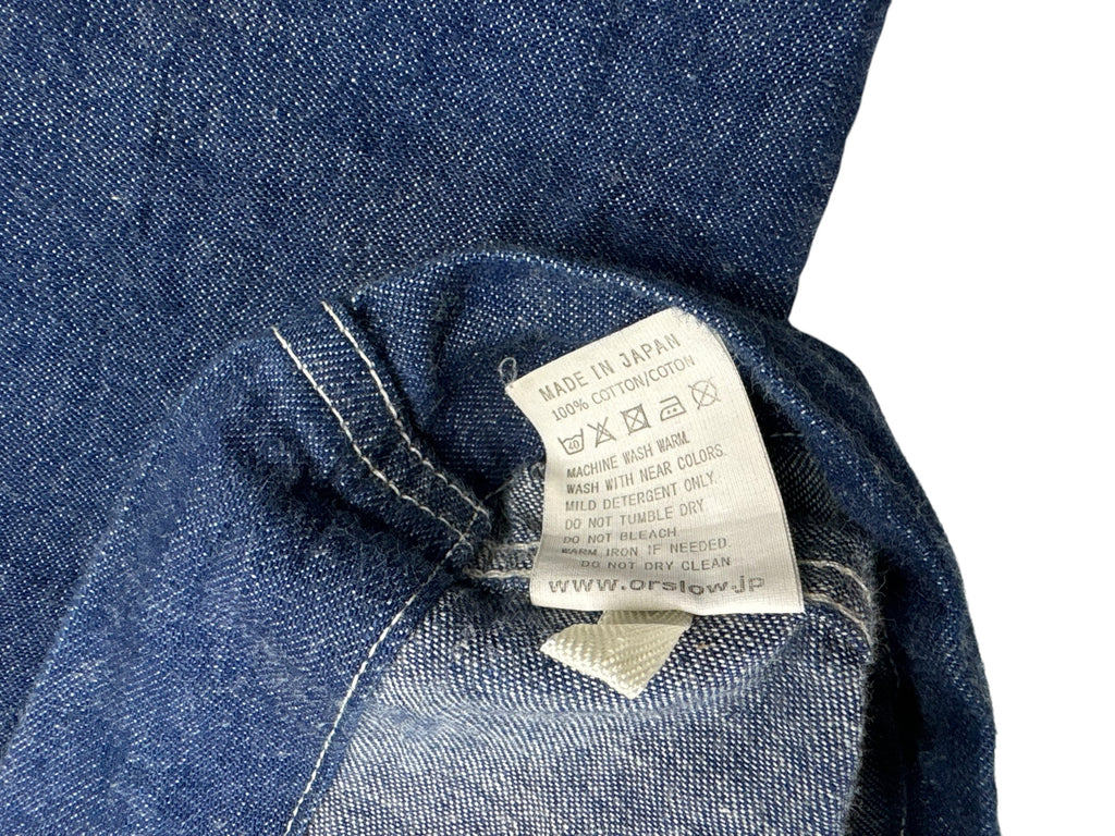 OrSlow 9oz Selvedge Hooded Smock