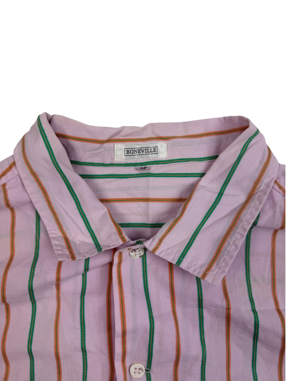 Boneville 80s Striped Utility Shirt