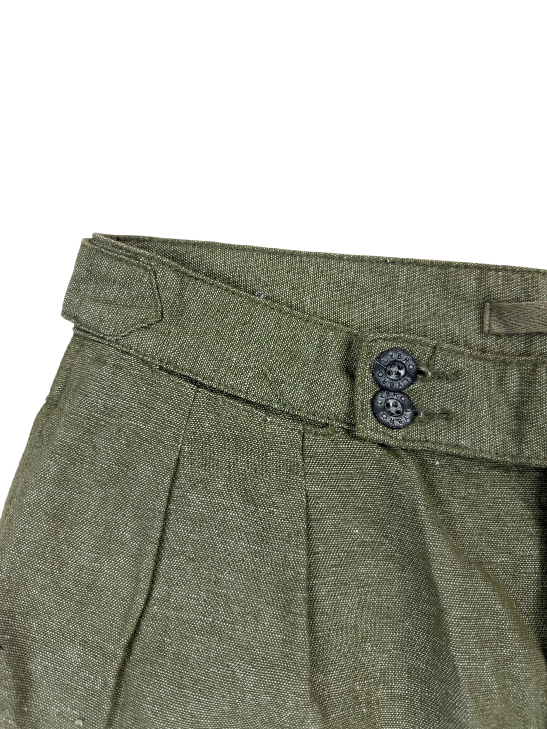 Nigel Cabourn Lybro P-57 Pleated Shorts