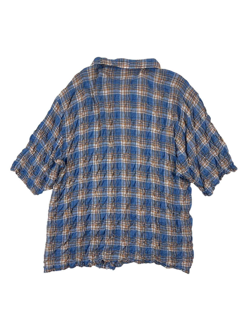 Nigel Cabourn Authentic Frankie Seersucker Shirt