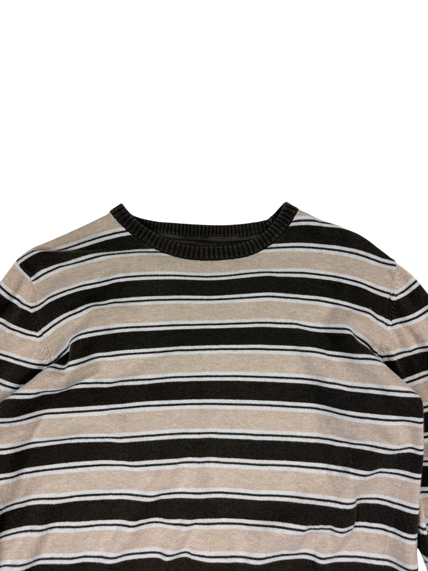 Nigel Cabourn Utility 2000s Striped Knit Sweater
