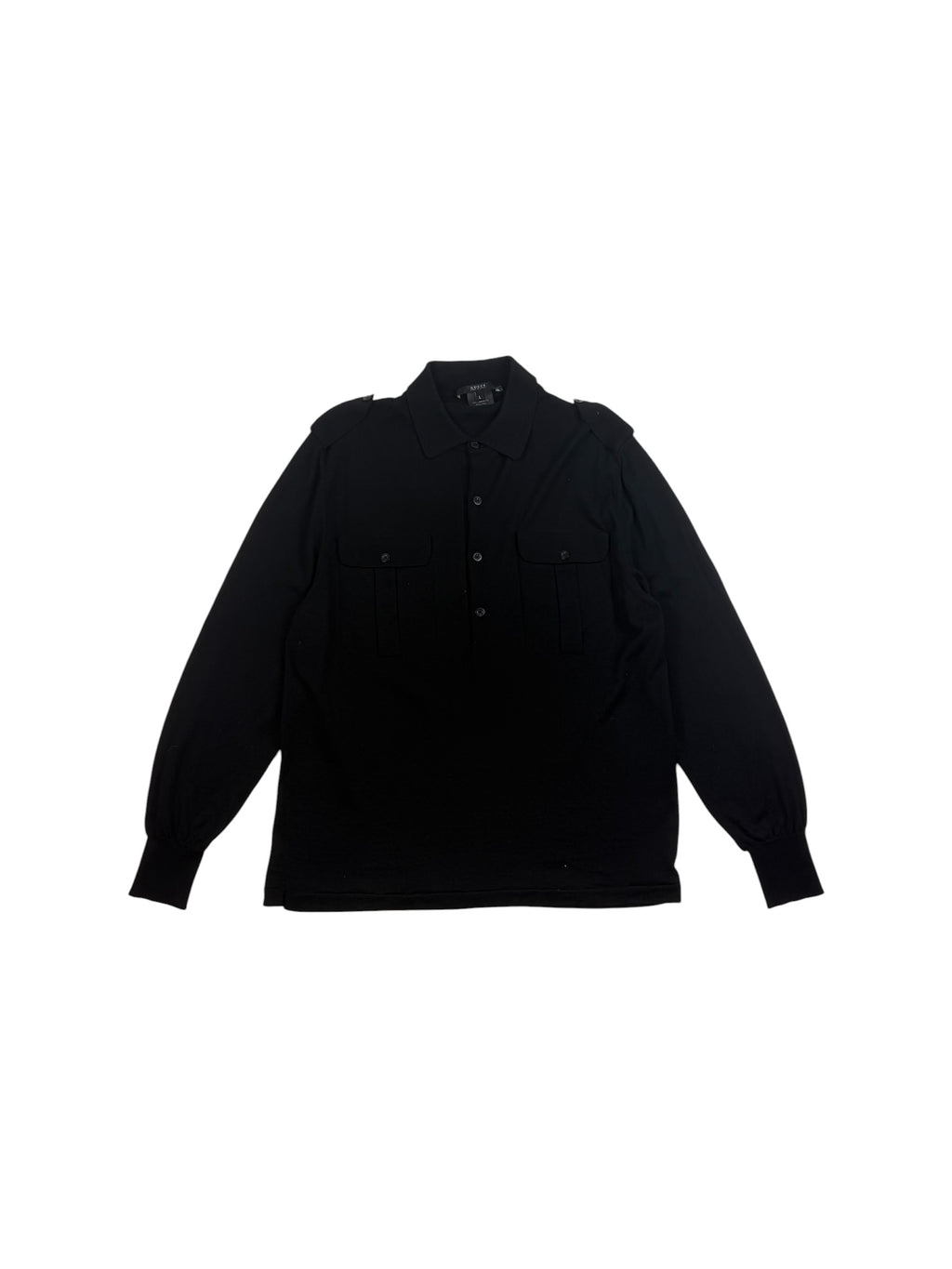 Gucci 2000’s 100% Wool Military Pocket Shirt