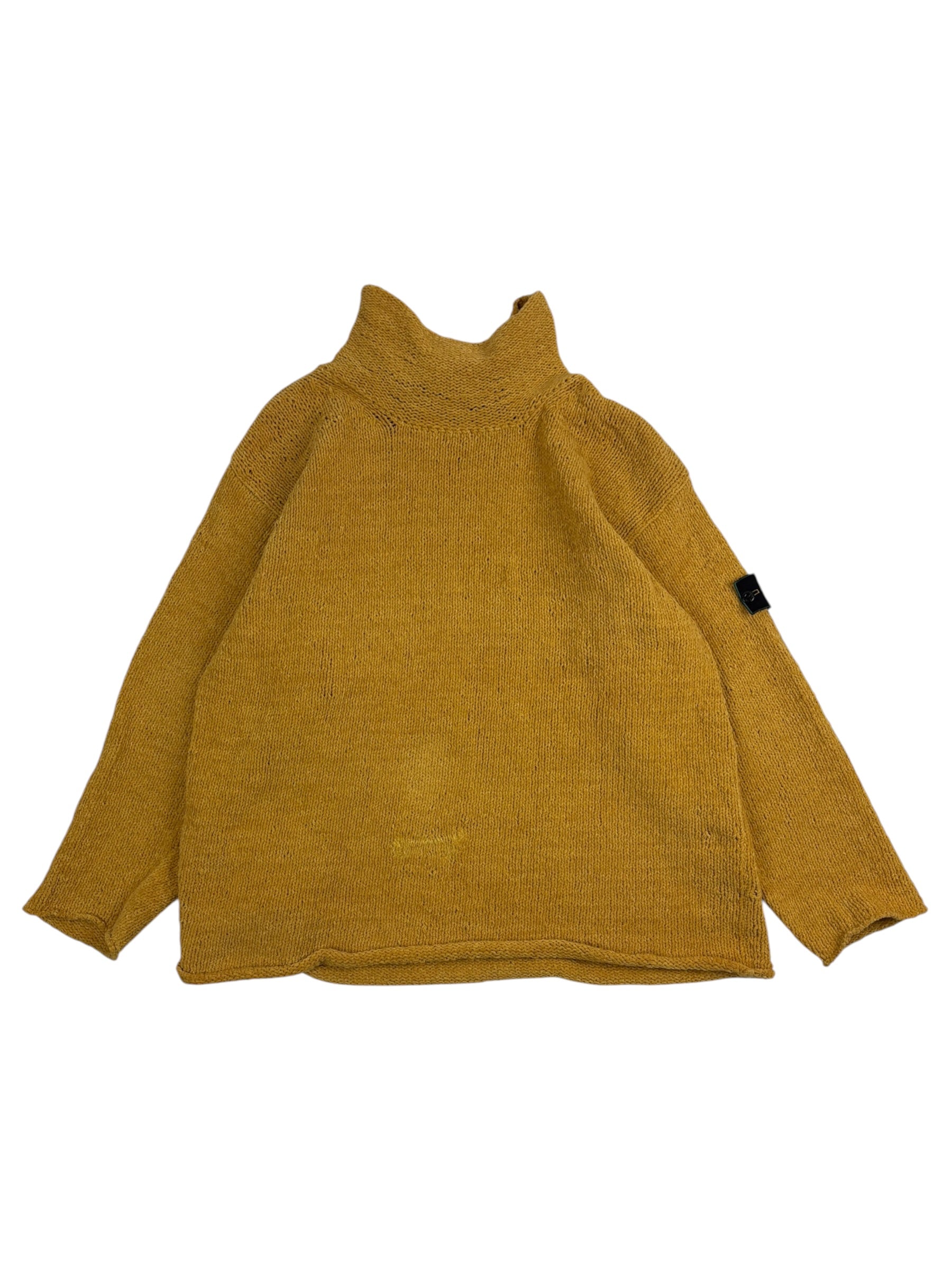 Stone Island AW95 Roll Neck Chenille Knit