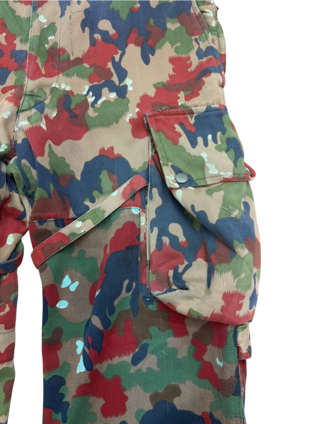 1970s Swiss Army M70 Alpenflage Cargo Dungarees