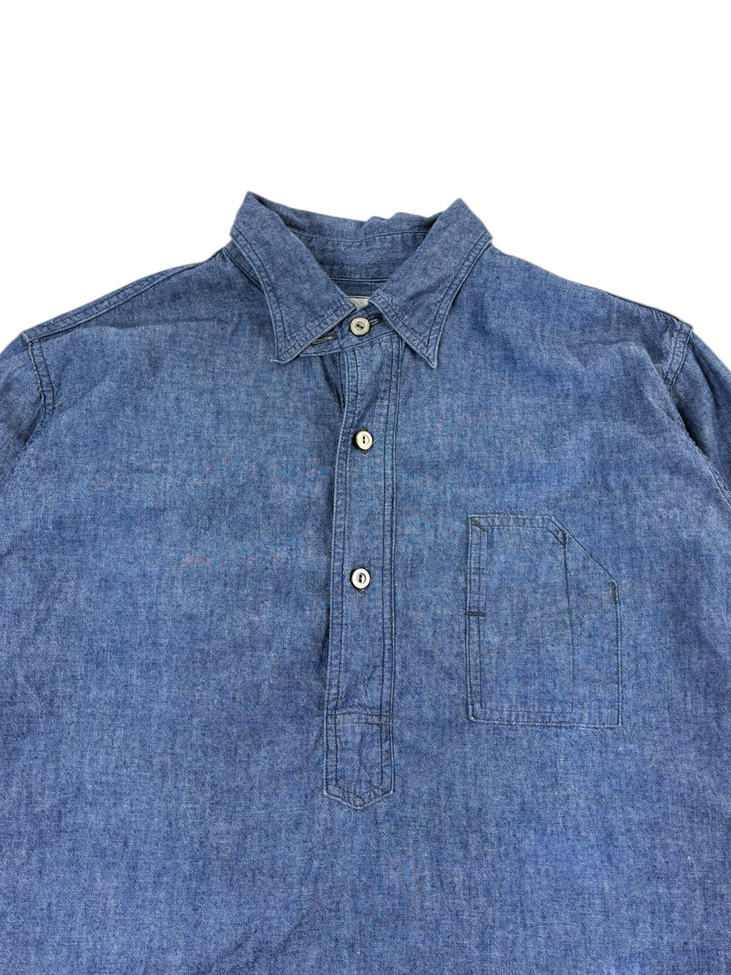 Post O'Alls Chambray Pullover Work Shirt