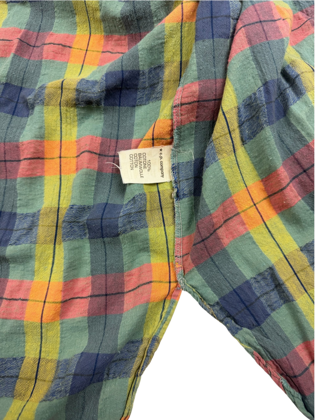 C.P. Company 80s Checkered Flannel Shirt