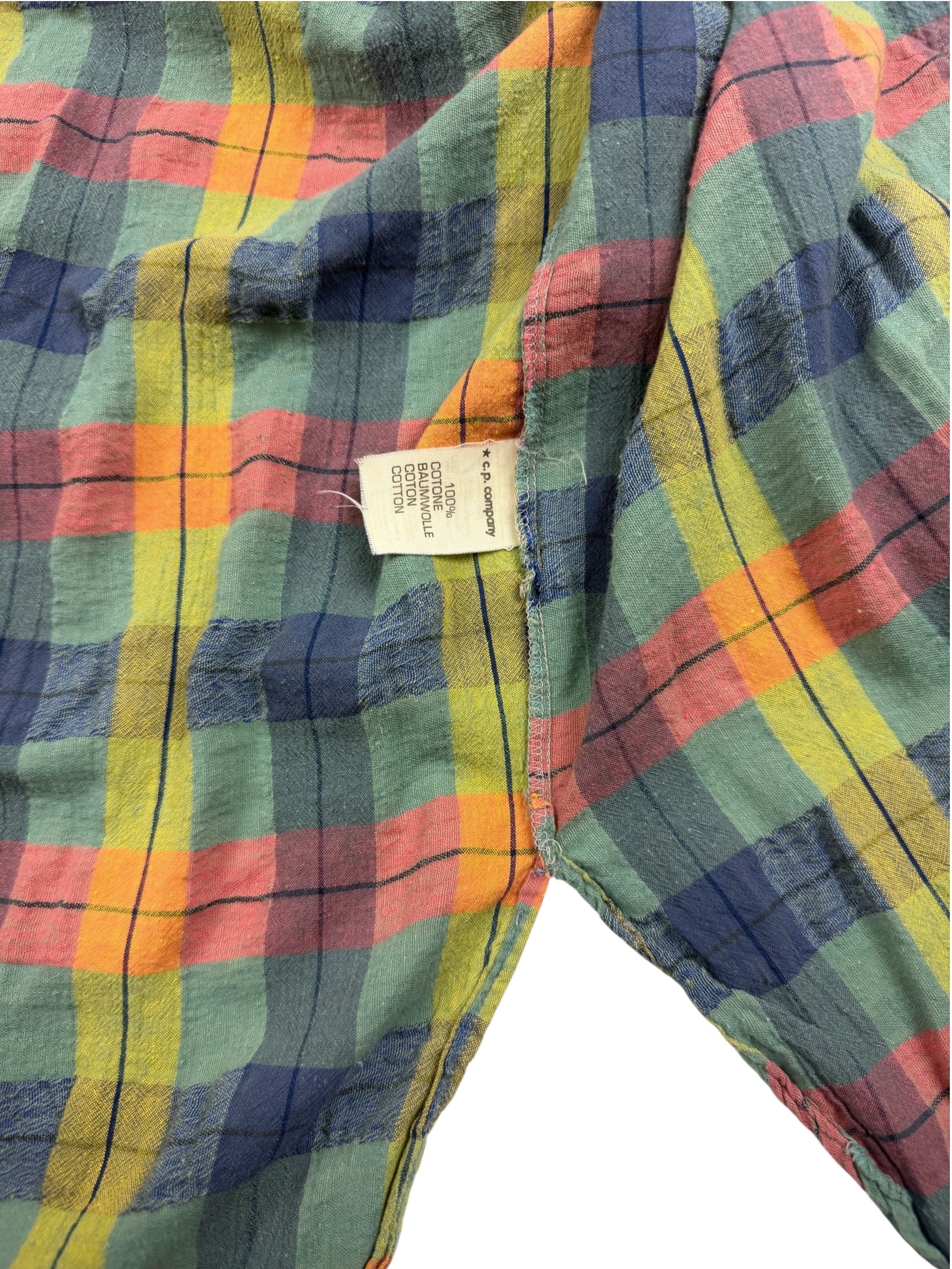C.P. Company 80s Checkered Flannel Shirt
