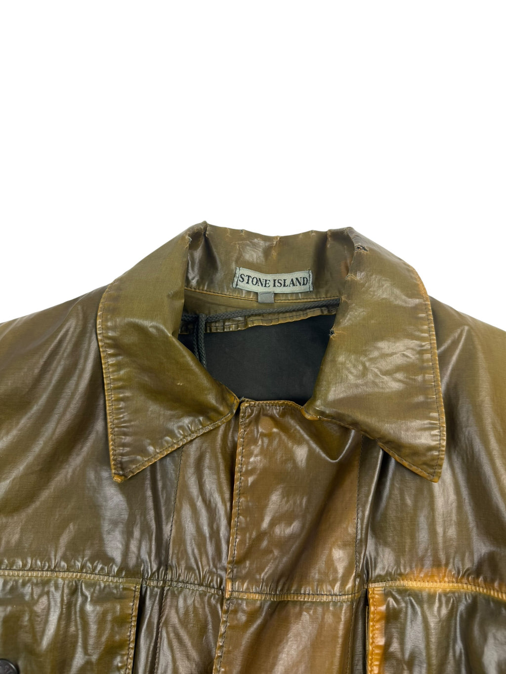 Stone Island AW94 Glazed Raso Gommato Jacket