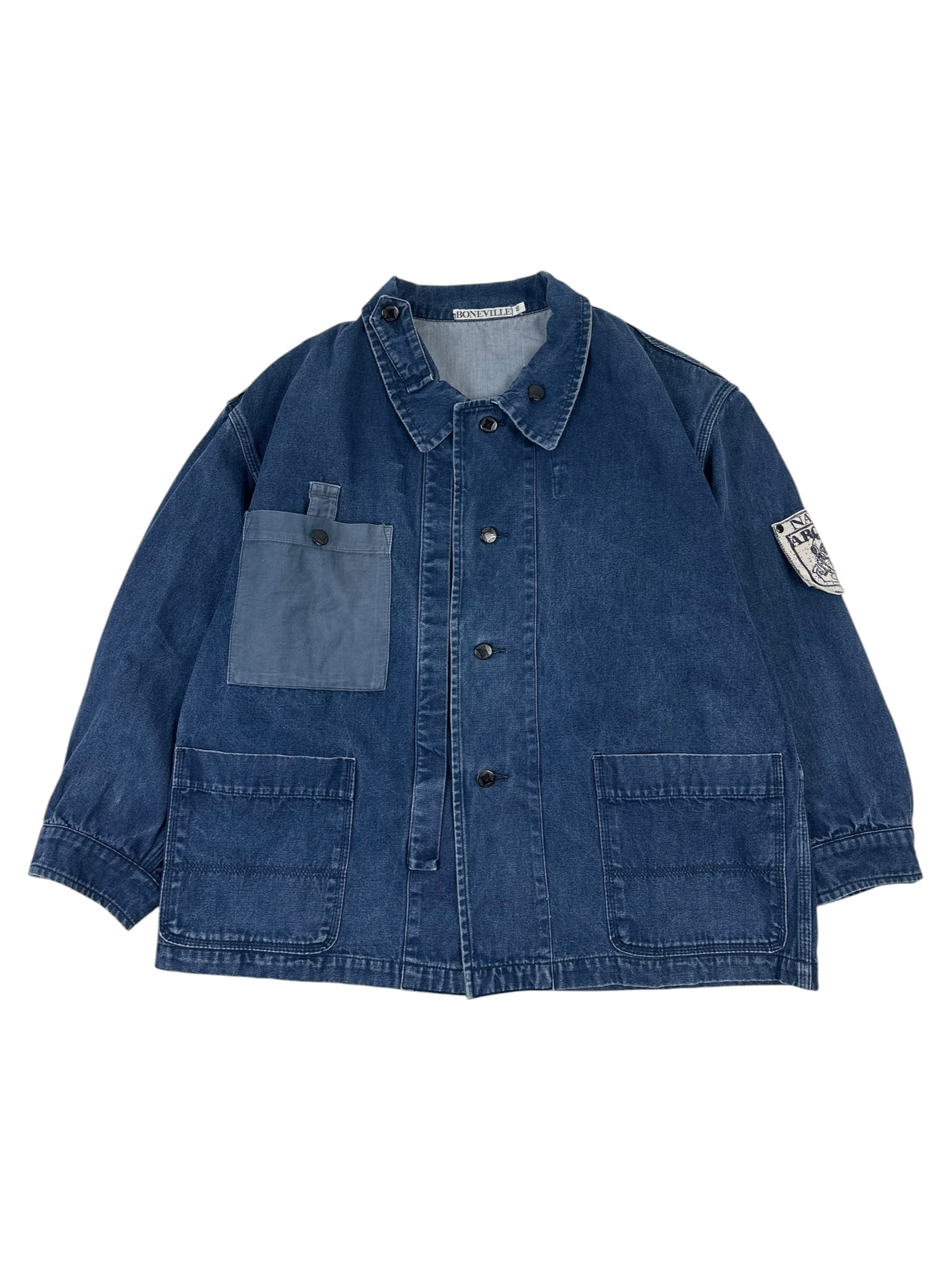 Boneville SS85 Navy Arctic Denim Carpenter Jacket
