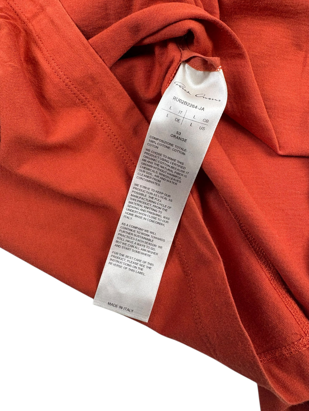 Rick Owens Strobe Level T-Shirt