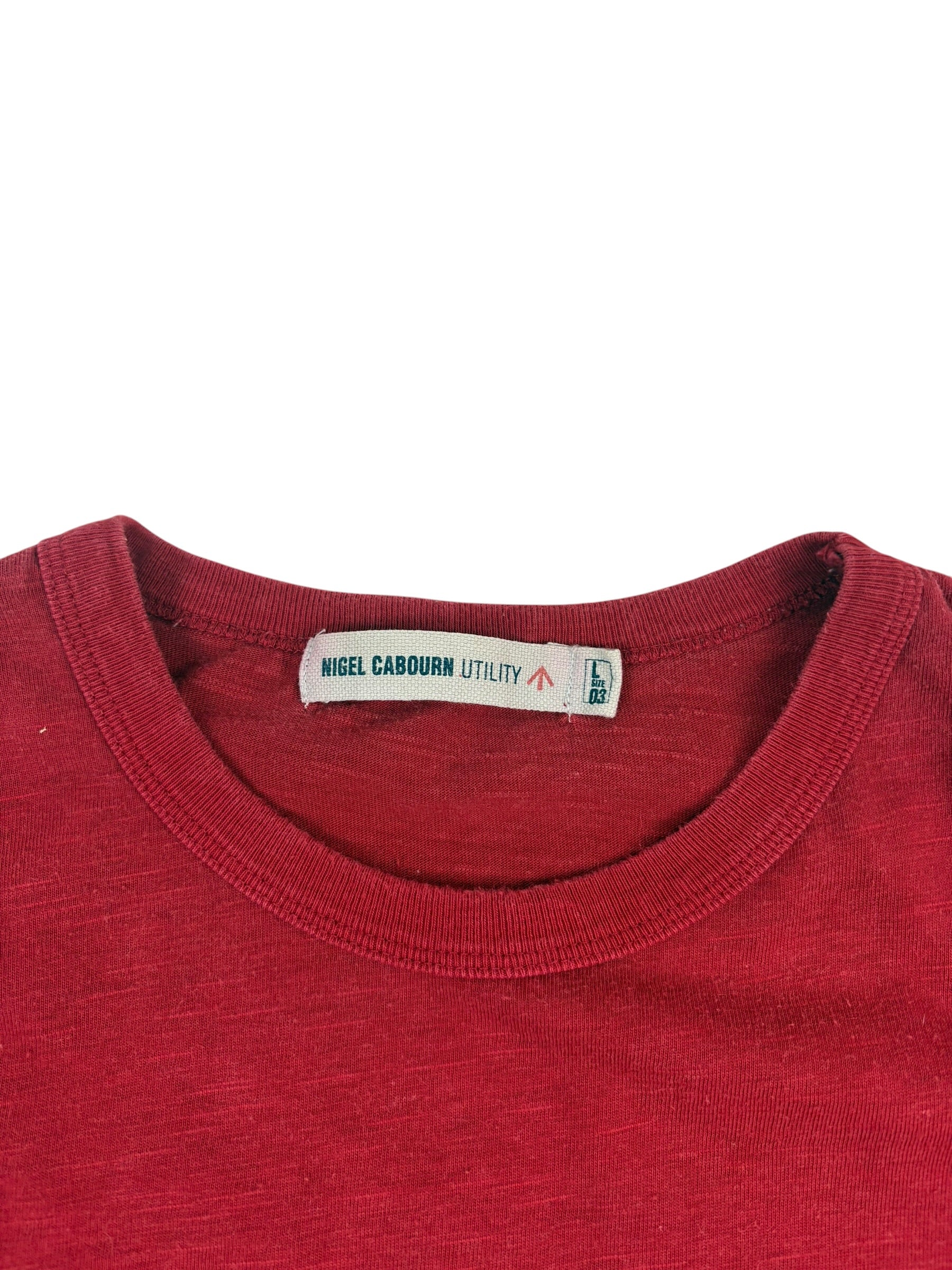 Nigel Cabourn Utility Spell-Out T-Shirt