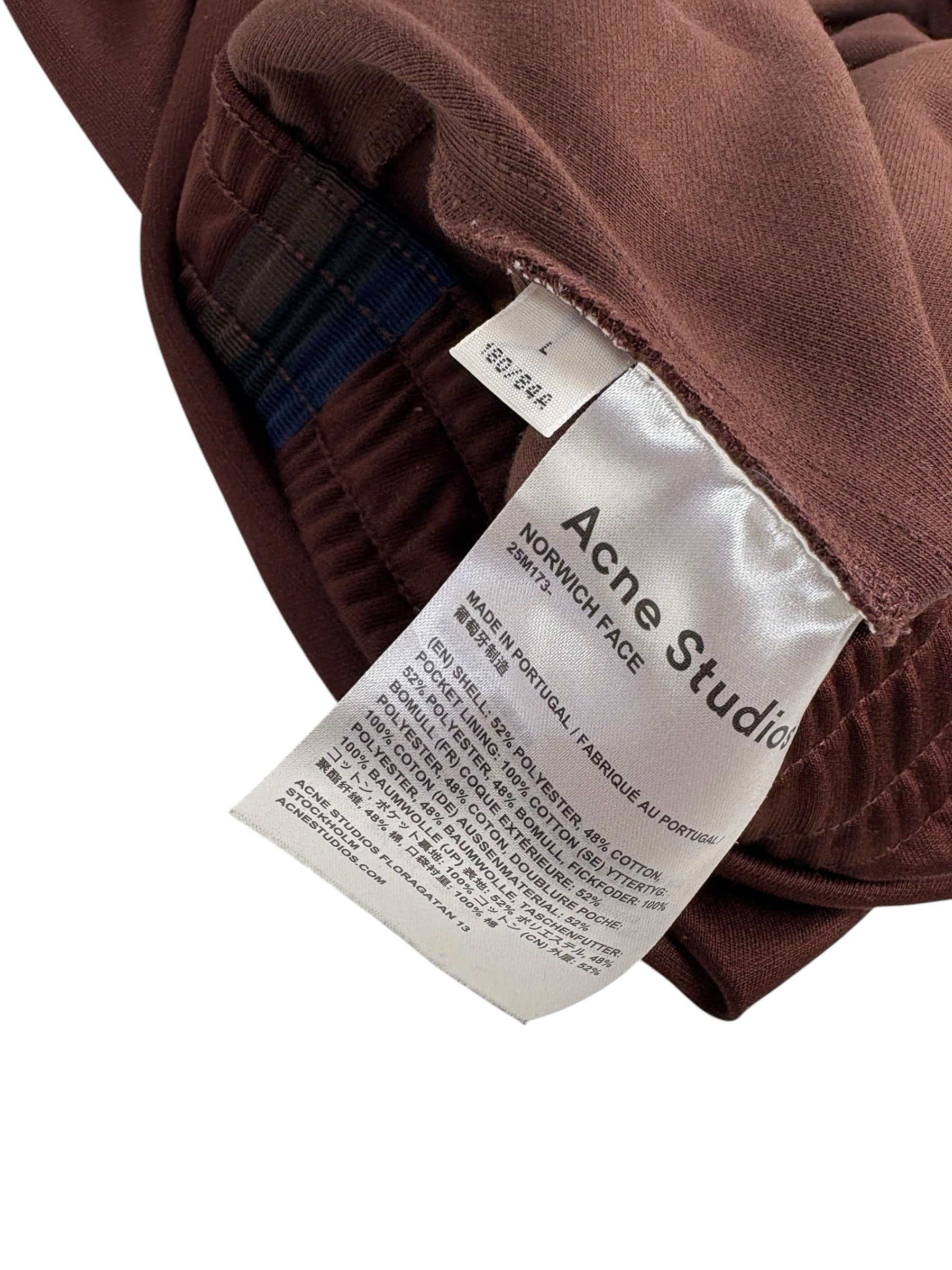 Acne studios Norwich Face Taped Pants