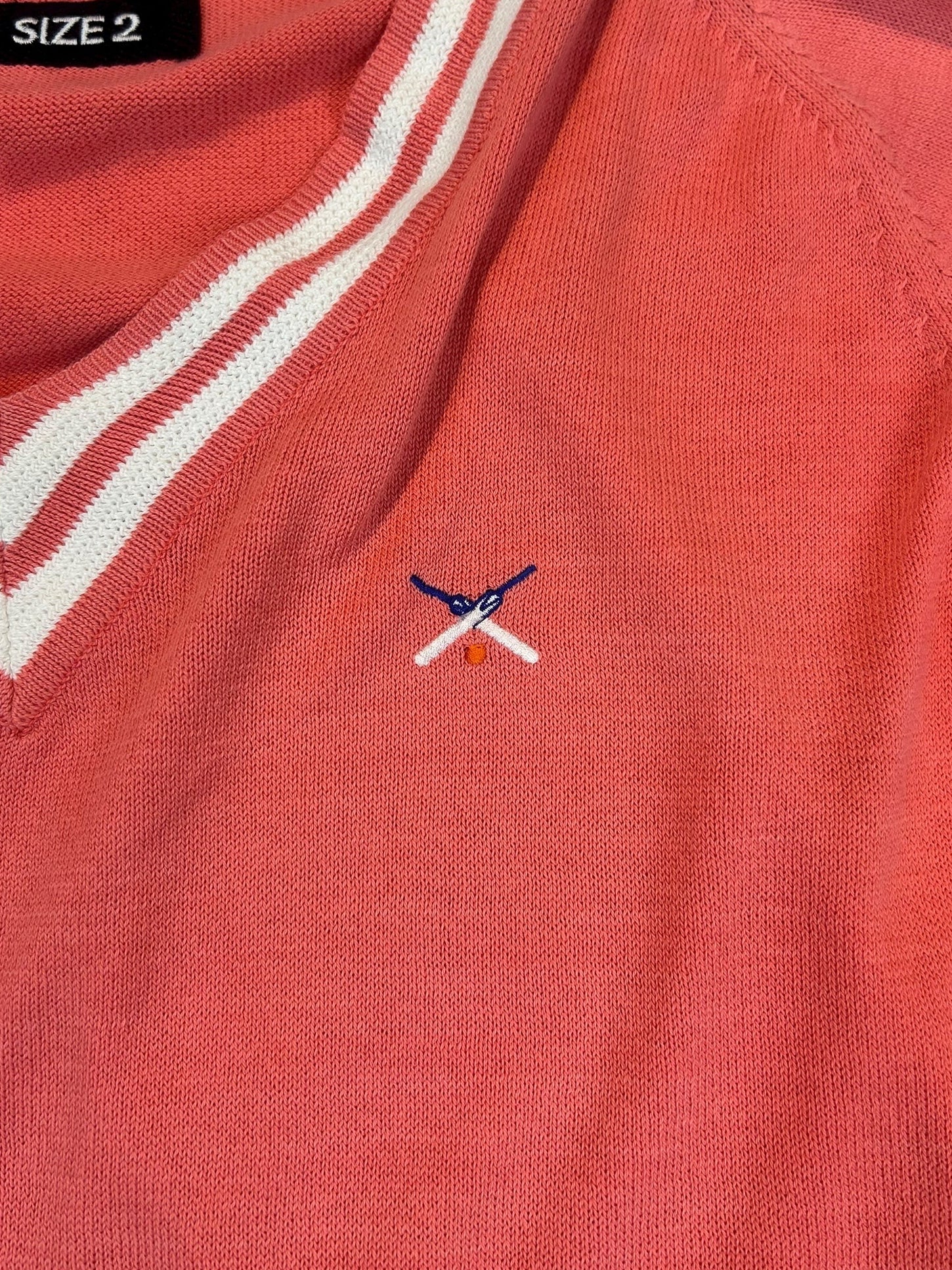 Nigel Cabourn Cricket Club 1980s V-Neck Sweater