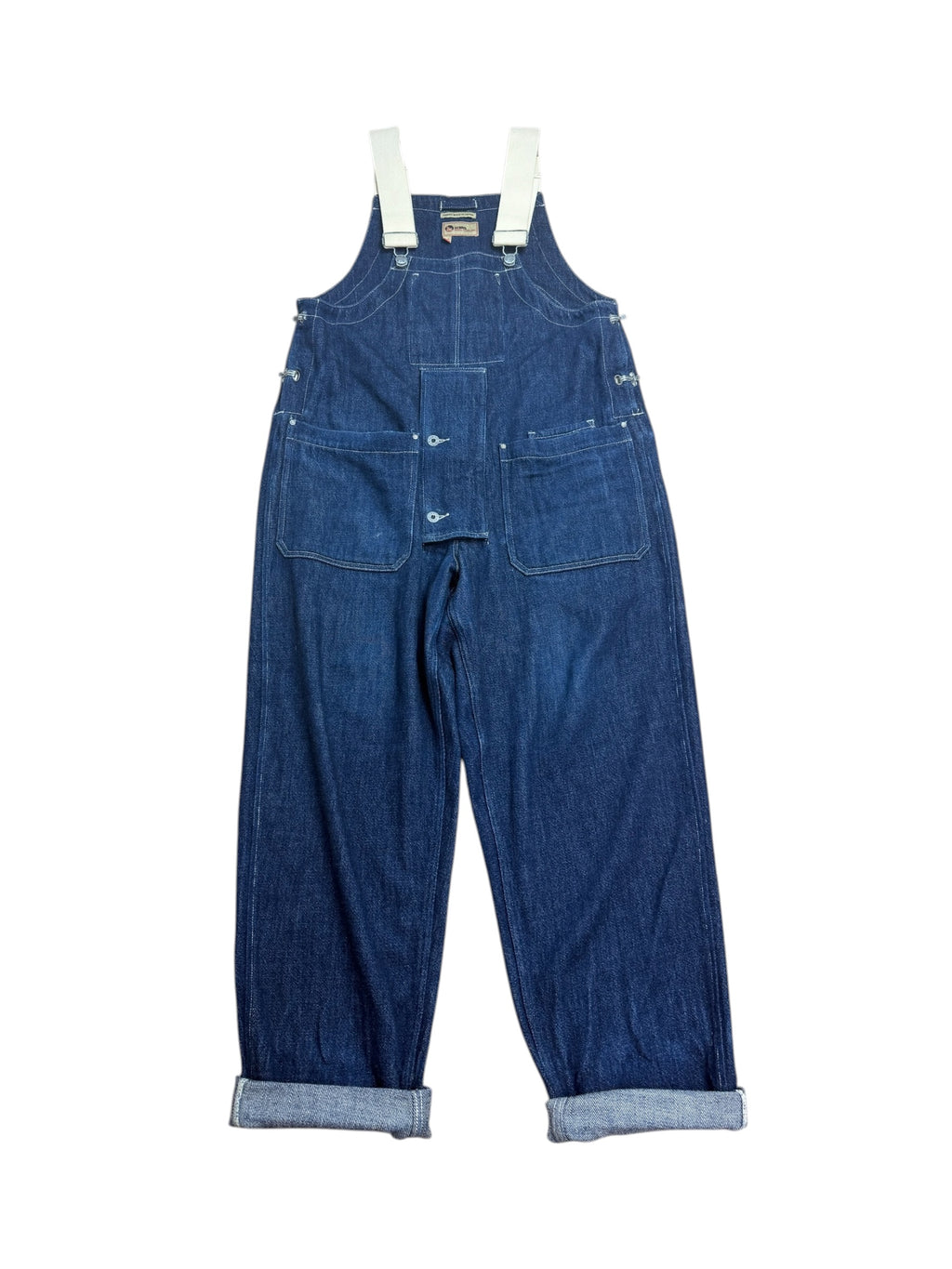 Nigel Cabourn Lybro Railway Denim Dungarees