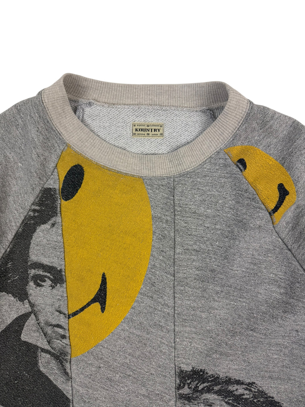 Kapital Kountry Patchwork Crew Sweater