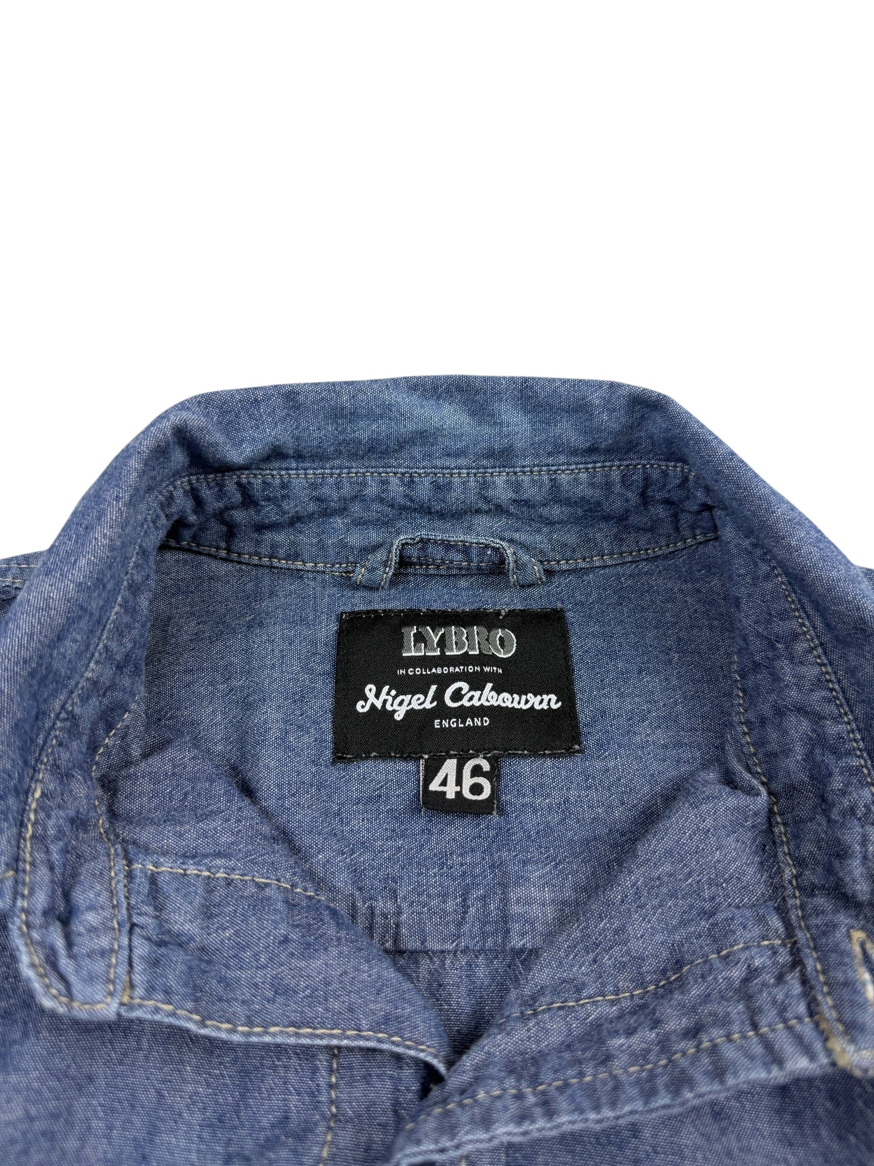 Nigel Cabourn Lybro Chambray Work Shirt
