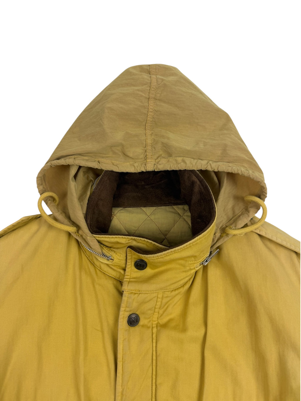 Boneville 80s Quilted Lined Reversible Long Field Jacket