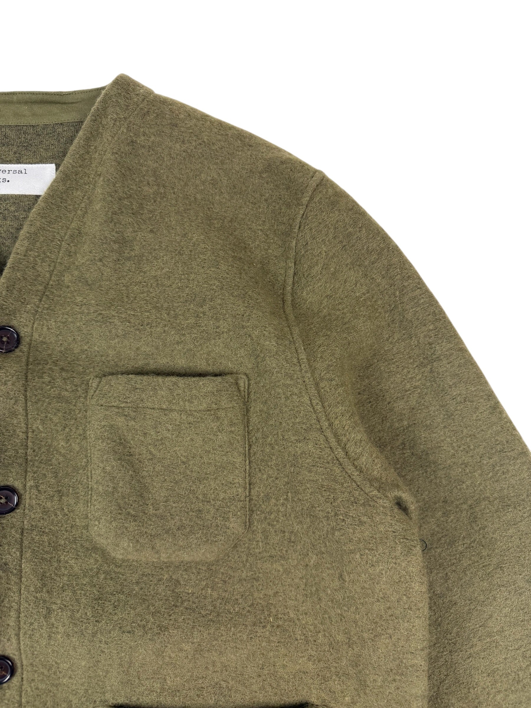 Universal Works Wool Fleece Cardigan