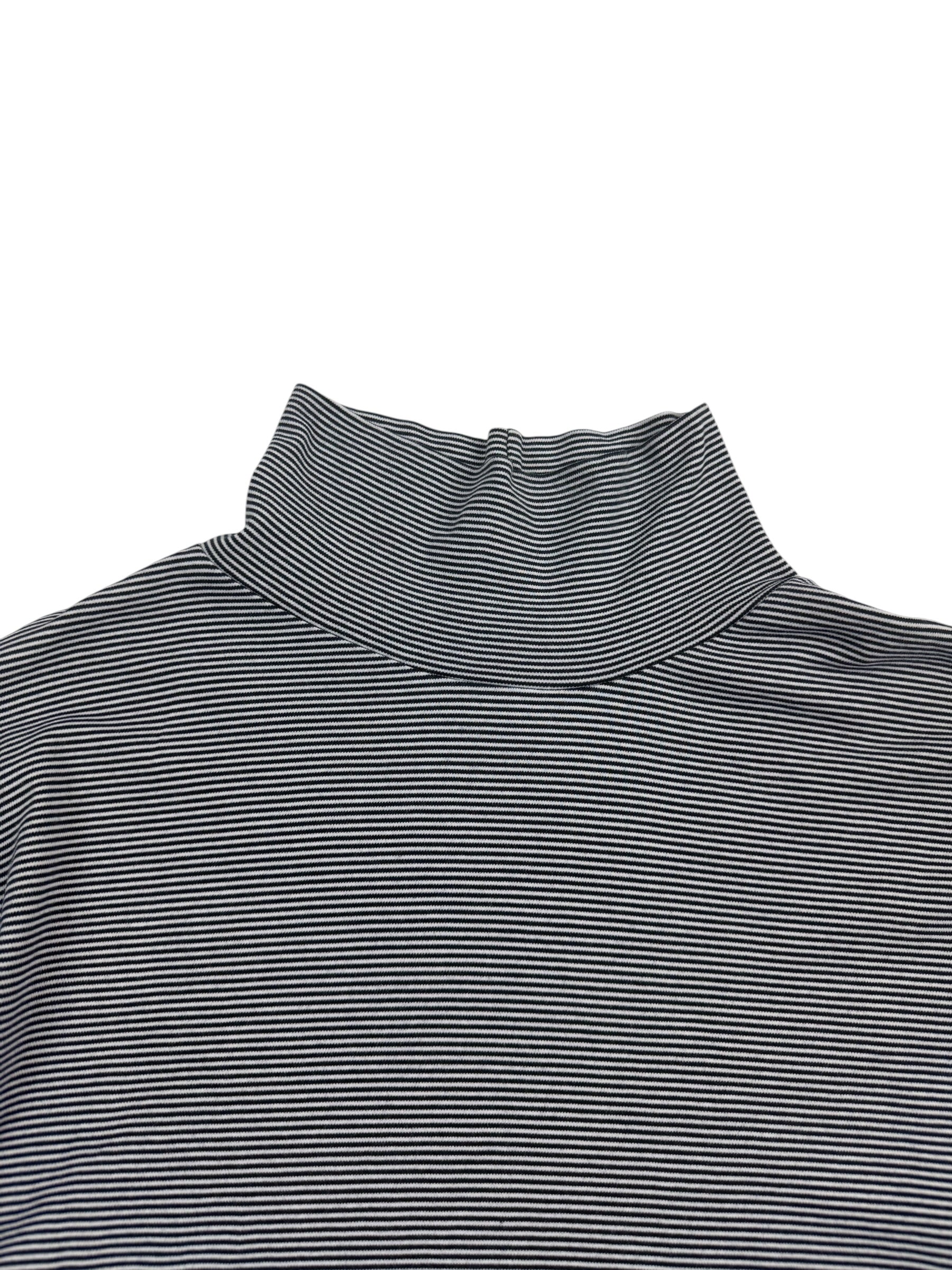 Nigel Cabourn x Sunspel Roll Neck Stripe Jersey
