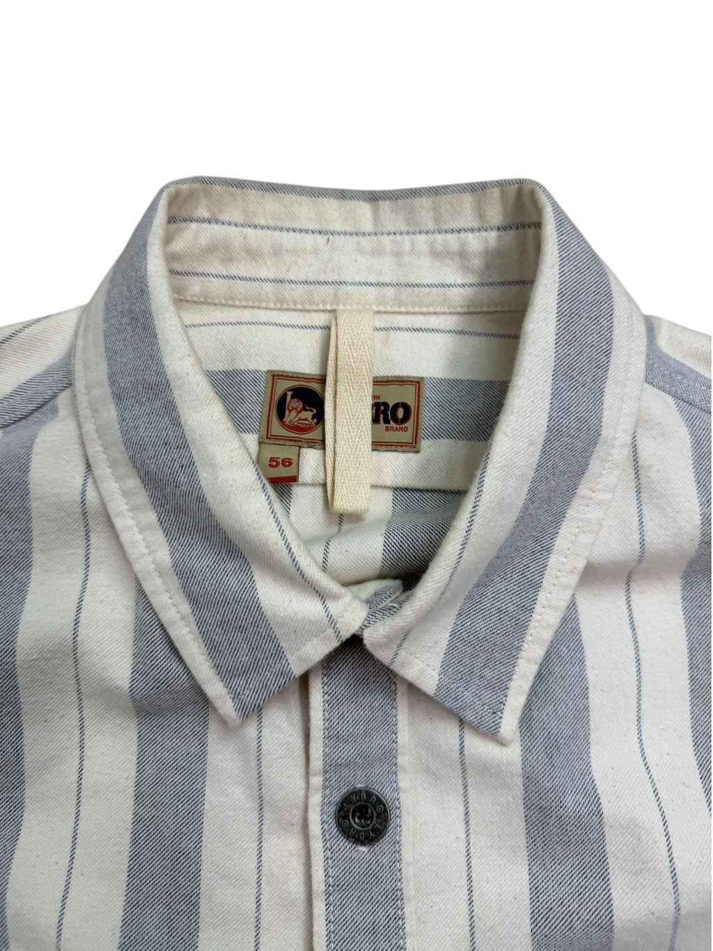Nigel Cabourn Lybro Striped Arctic Workwear Jacket