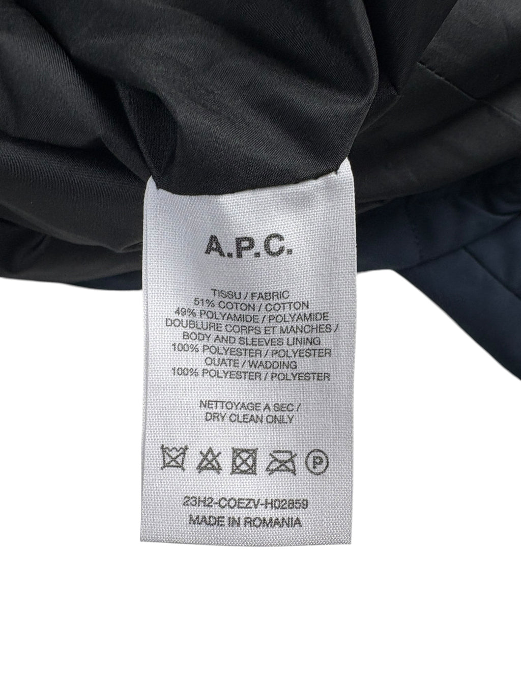 A.P.C Hugo Quilted Jacket