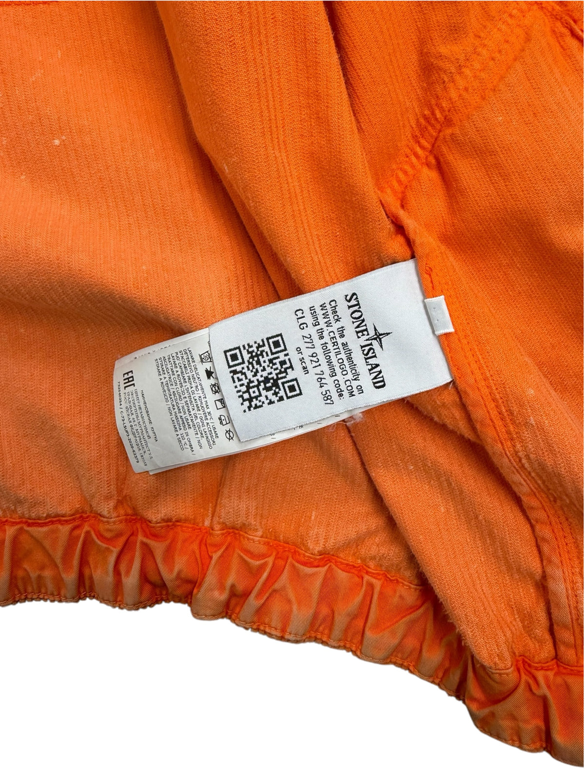 Stone Island x Supreme Corduroy 500_Frost Jacket