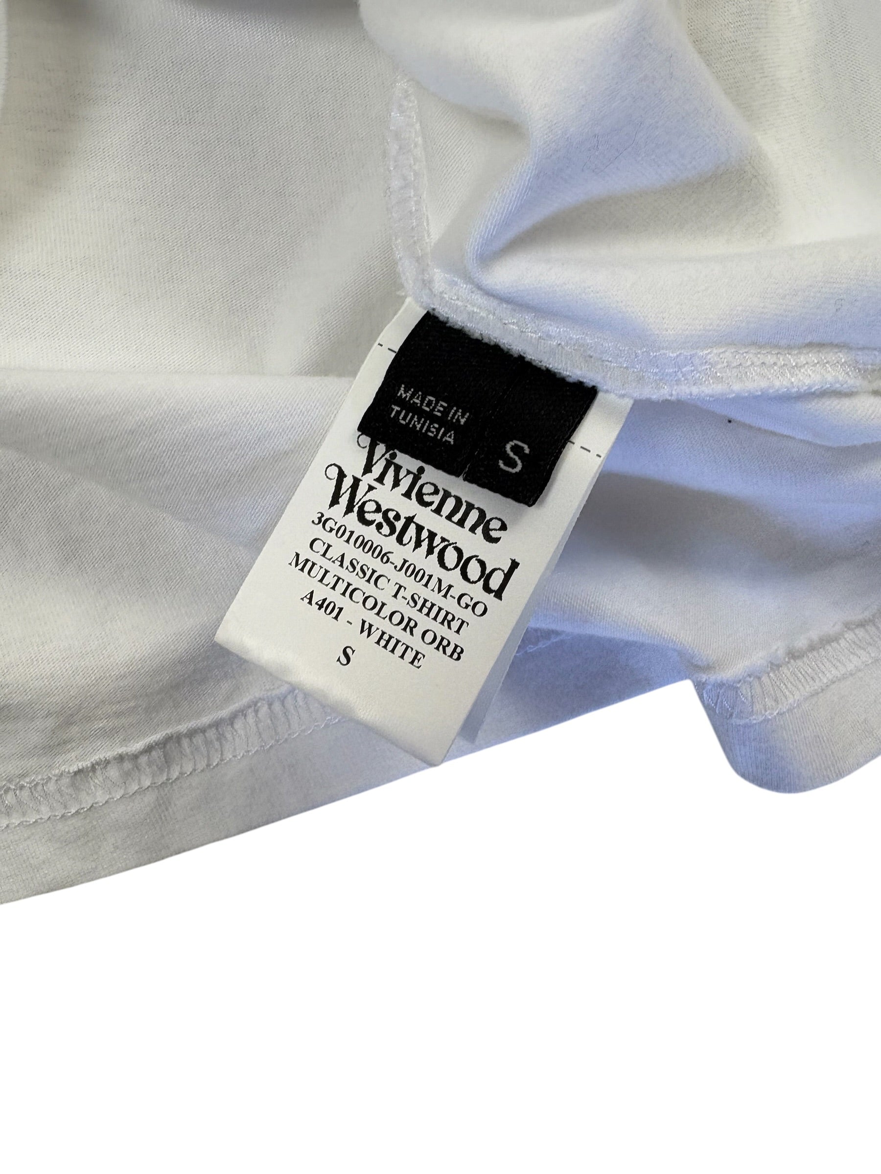 Vivienne Westwood White Classic Orb T-Shirt