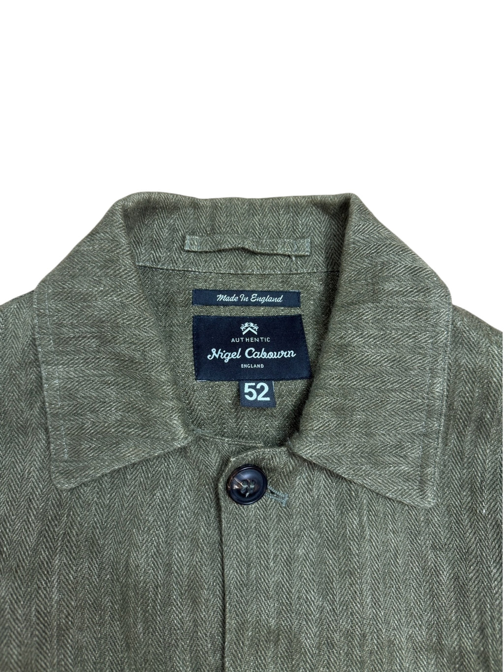 Nigel Cabourn Authentic Linen Chore Jacket