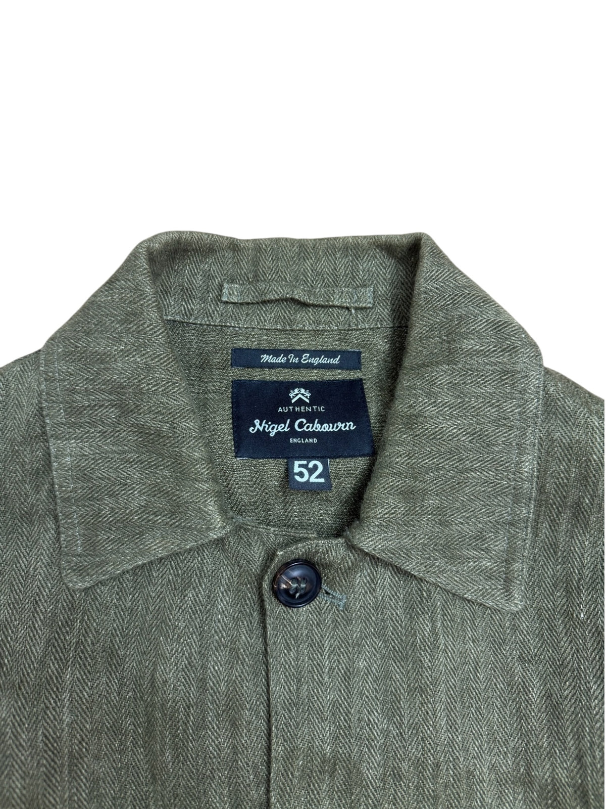 Nigel Cabourn Authentic Linen Chore Jacket