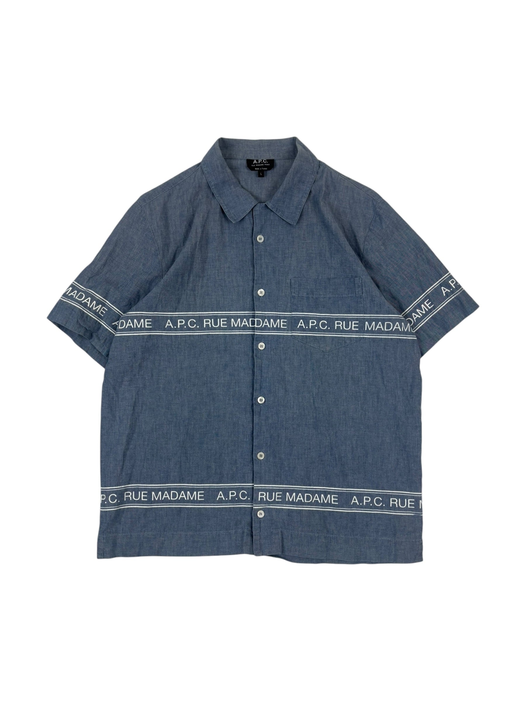 A.P.C Rou Madame Chambray Shirt