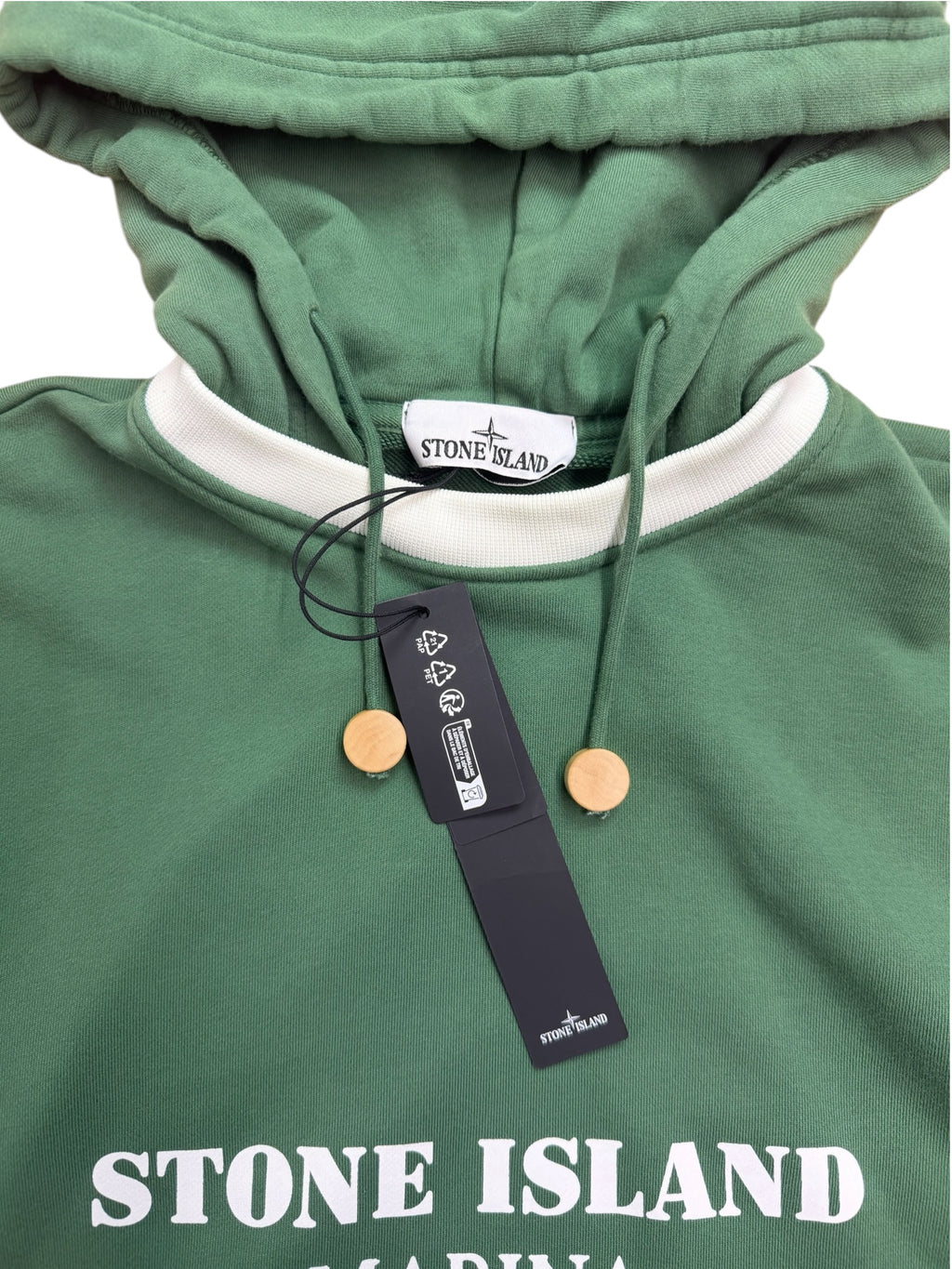 Stone Island Marina Cotton Fleece Hoodie