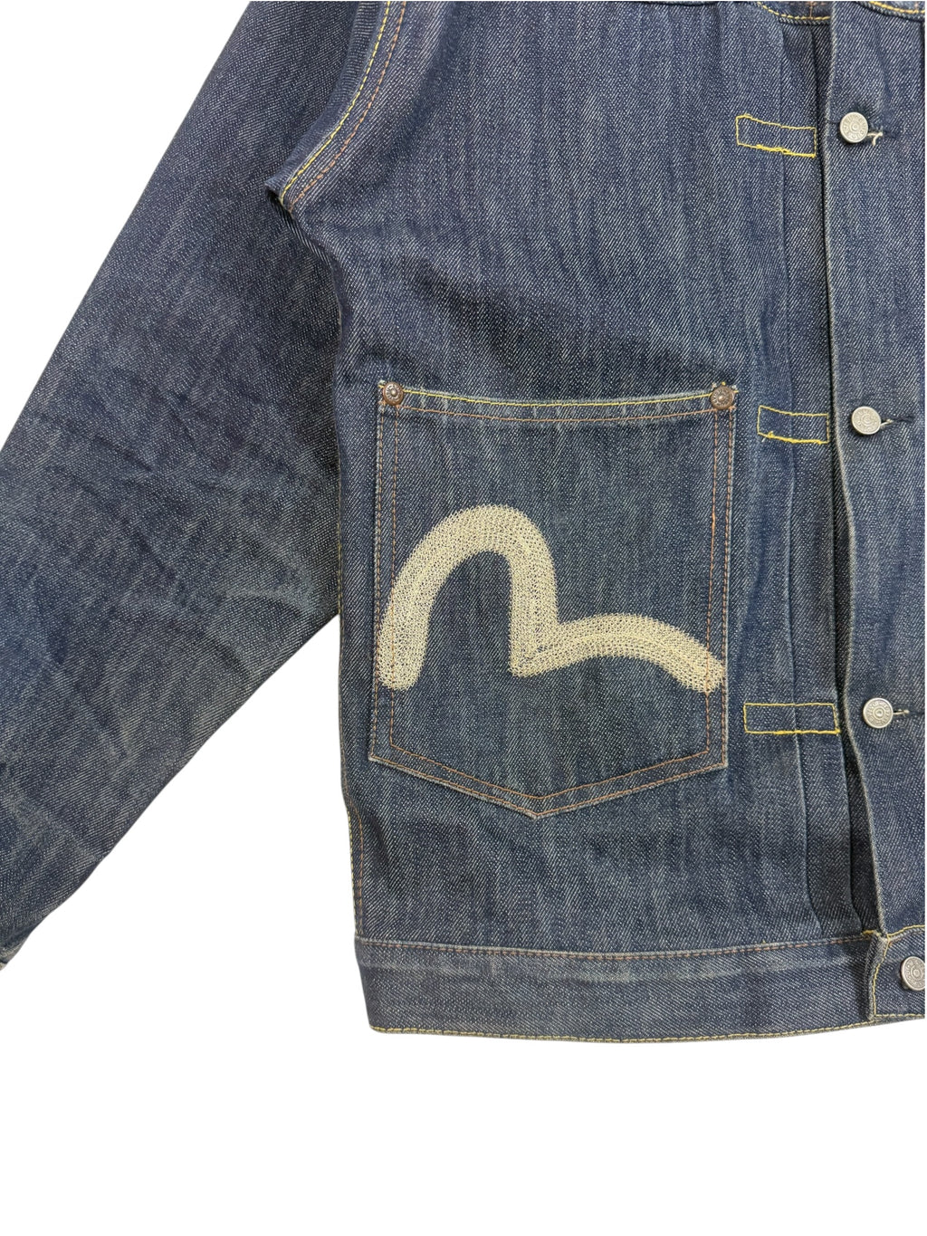 EVISU Lot 0202 90s Kamome Seagull Denim Jacket
