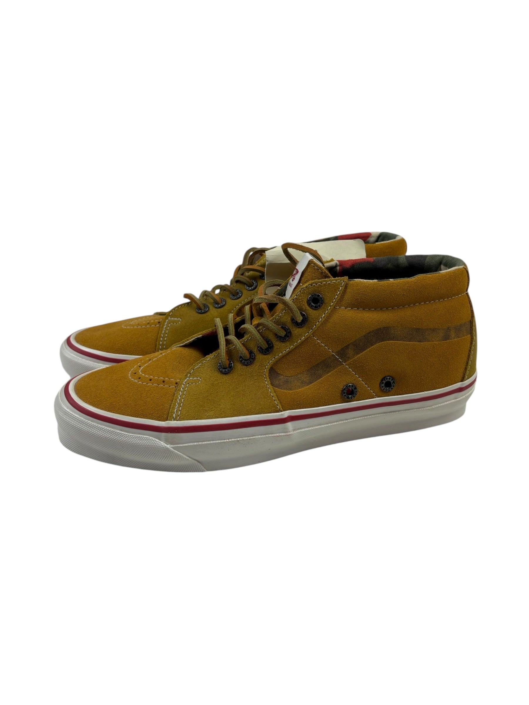 Nigel Cabourn x Vans Vault OG SK8-Mid LX Vintage Suede Sneakers