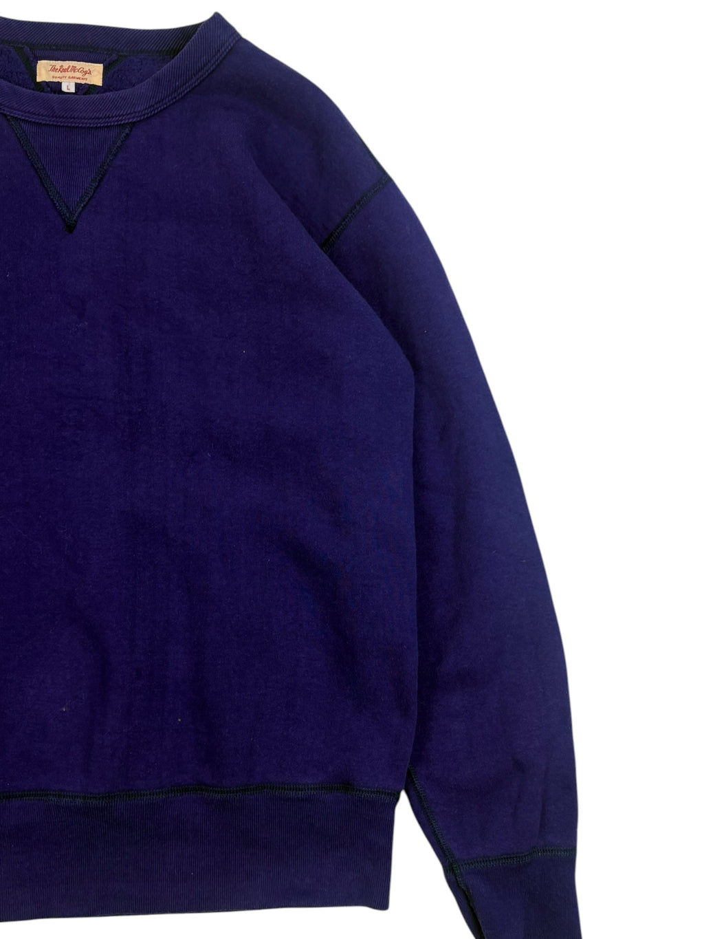 The Real McCoy’s Vintage Reproduction V-Gusset Sweatshirt